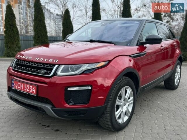 Красный Ленд Ровер Рендж Ровер Эвок, объемом двигателя 2 л и пробегом 118 тыс. км за 20200 $, фото 1 на Automoto.ua