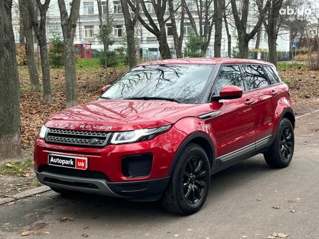 Красный Ленд Ровер Рендж Ровер Эвок, объемом двигателя 2 л и пробегом 97 тыс. км за 22990 $, фото 1 на Automoto.ua