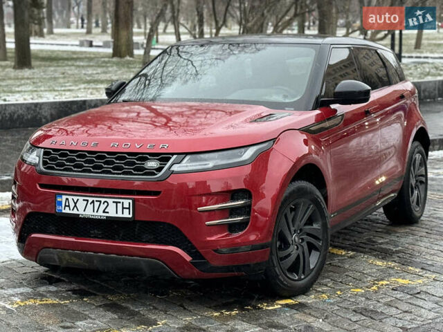 Красный Ленд Ровер Рендж Ровер Эвок, объемом двигателя 2 л и пробегом 95 тыс. км за 29999 $, фото 1 на Automoto.ua