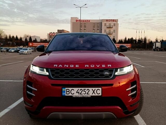 Червоний Ленд Ровер Рендж Ровер Евок, об'ємом двигуна 2 л та пробігом 54 тис. км за 31900 $, фото 1 на Automoto.ua