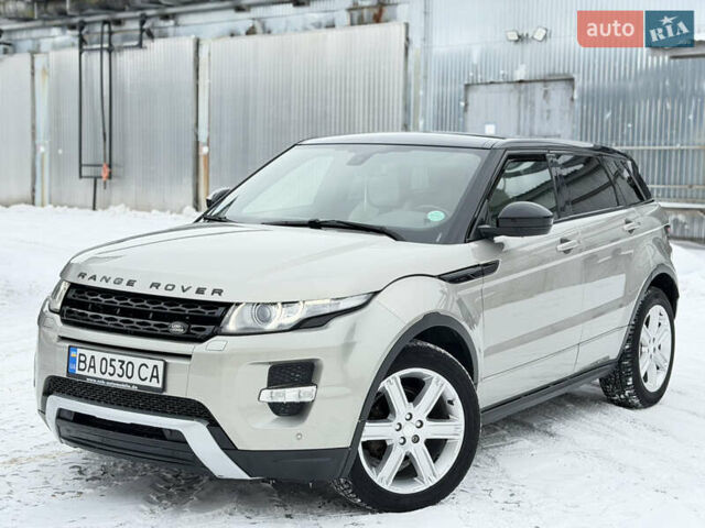 Жовтий Ленд Ровер Рендж Ровер Евок, об'ємом двигуна 2.18 л та пробігом 183 тис. км за 18750 $, фото 1 на Automoto.ua