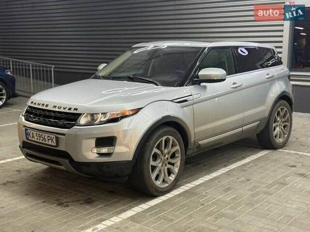 Серый Ленд Ровер Рендж Ровер Эвок, объемом двигателя 2 л и пробегом 112 тыс. км за 17999 $, фото 1 на Automoto.ua
