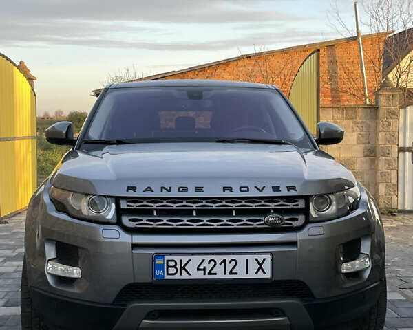 Сірий Ленд Ровер Рендж Ровер Евок, об'ємом двигуна 2 л та пробігом 210 тис. км за 16450 $, фото 1 на Automoto.ua