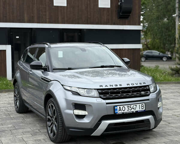 Серый Ленд Ровер Рендж Ровер Эвок, объемом двигателя 2.2 л и пробегом 193 тыс. км за 21200 $, фото 1 на Automoto.ua