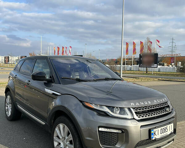 Серый Ленд Ровер Рендж Ровер Эвок, объемом двигателя 2 л и пробегом 128 тыс. км за 19599 $, фото 1 на Automoto.ua