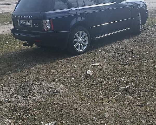 Синий Ленд Ровер Рендж Ровер Эвок, объемом двигателя 4.4 л и пробегом 310 тыс. км за 18500 $, фото 1 на Automoto.ua