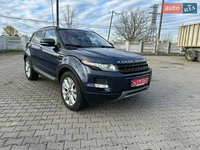 Синій Ленд Ровер Рендж Ровер Евок, об'ємом двигуна 2 л та пробігом 250 тис. км за 13200 $, фото 1 на Automoto.ua