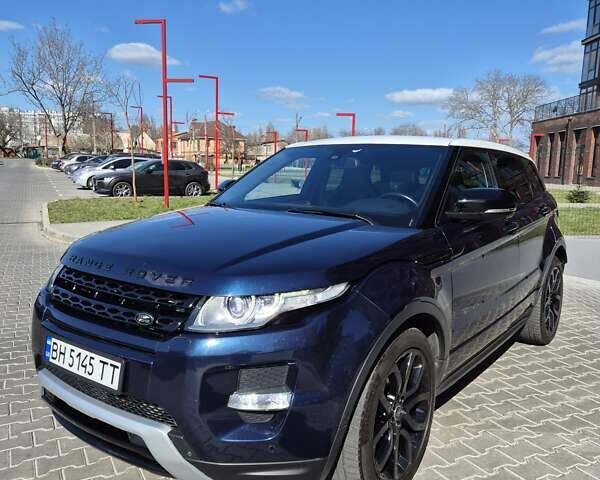 Синий Ленд Ровер Рендж Ровер Эвок, объемом двигателя 2.18 л и пробегом 90 тыс. км за 20500 $, фото 1 на Automoto.ua