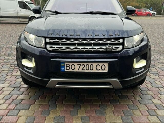 Синій Ленд Ровер Рендж Ровер Евок, об'ємом двигуна 2 л та пробігом 252 тис. км за 16777 $, фото 1 на Automoto.ua