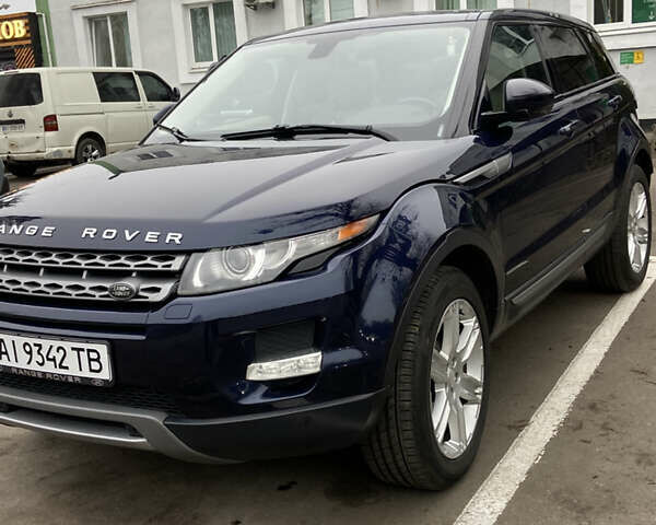 Синій Ленд Ровер Рендж Ровер Евок, об'ємом двигуна 2 л та пробігом 214 тис. км за 15650 $, фото 1 на Automoto.ua