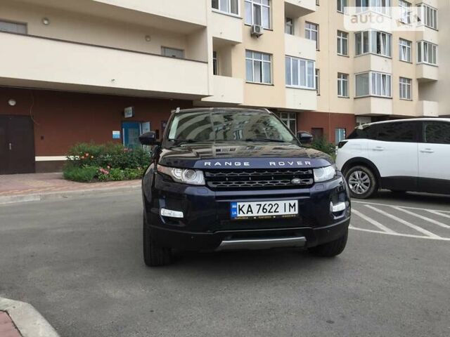 Синий Ленд Ровер Рендж Ровер Эвок, объемом двигателя 2 л и пробегом 99 тыс. км за 17500 $, фото 1 на Automoto.ua