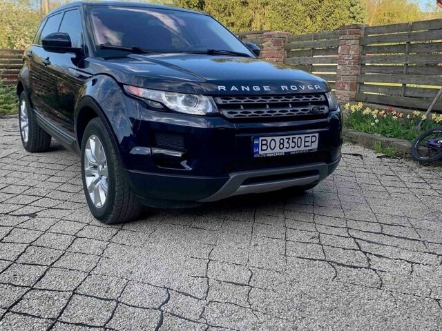 Синій Ленд Ровер Рендж Ровер Евок, об'ємом двигуна 2 л та пробігом 120 тис. км за 14700 $, фото 1 на Automoto.ua