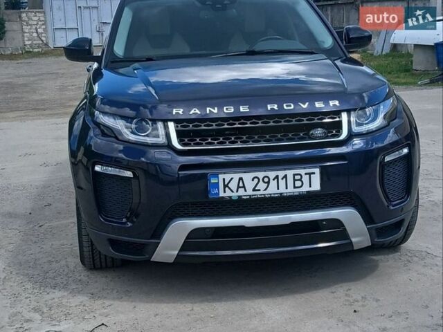 Синій Ленд Ровер Рендж Ровер Евок, об'ємом двигуна 2.18 л та пробігом 137 тис. км за 21000 $, фото 1 на Automoto.ua