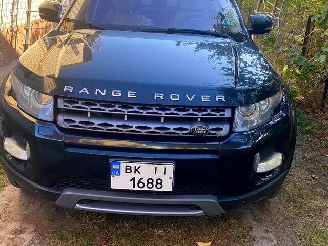 Зеленый Ленд Ровер Рендж Ровер Эвок, объемом двигателя 2 л и пробегом 219 тыс. км за 17350 $, фото 1 на Automoto.ua