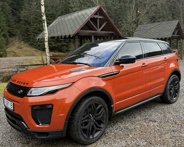 Оранжевый Ленд Ровер Рендж Ровер Эвок, объемом двигателя 2 л и пробегом 80 тыс. км за 23000 $, фото 1 на Automoto.ua