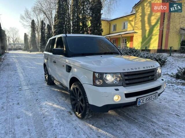 Белый Ленд Ровер Рендж Ровер Спорт, объемом двигателя 2.72 л и пробегом 280 тыс. км за 10800 $, фото 1 на Automoto.ua