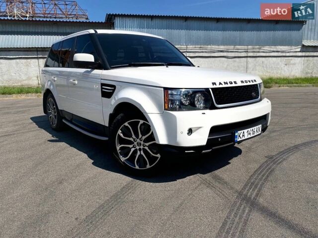 Білий Ленд Ровер Range Rover Sport, об'ємом двигуна 5 л та пробігом 119 тис. км за 14999 $, фото 1 на Automoto.ua