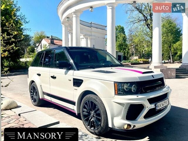 Білий Ленд Ровер Range Rover Sport, об'ємом двигуна 5 л та пробігом 137 тис. км за 39900 $, фото 1 на Automoto.ua