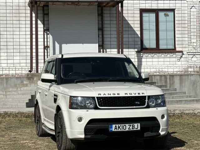 Білий Ленд Ровер Range Rover Sport, об'ємом двигуна 3 л та пробігом 168 тис. км за 8800 $, фото 1 на Automoto.ua