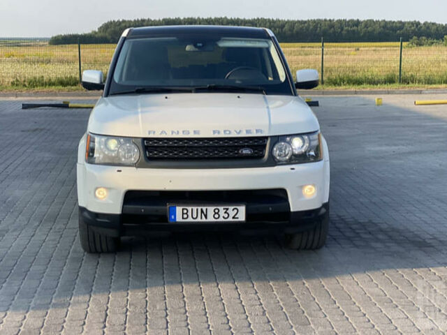 Білий Ленд Ровер Range Rover Sport, об'ємом двигуна 3 л та пробігом 237 тис. км за 18700 $, фото 1 на Automoto.ua