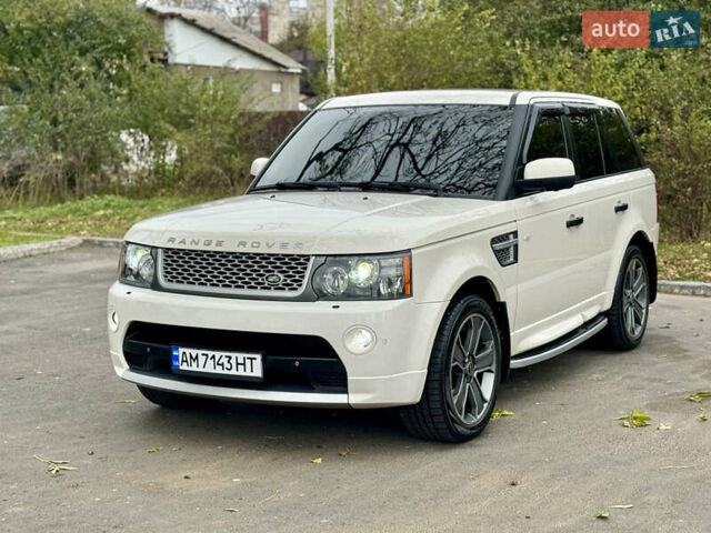 Білий Ленд Ровер Range Rover Sport, об'ємом двигуна 3 л та пробігом 208 тис. км за 15900 $, фото 1 на Automoto.ua