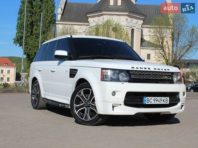 Білий Ленд Ровер Range Rover Sport, об'ємом двигуна 2.99 л та пробігом 177 тис. км за 12500 $, фото 1 на Automoto.ua