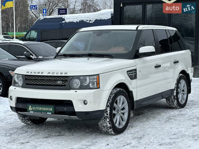 Білий Ленд Ровер Range Rover Sport, об'ємом двигуна 5 л та пробігом 171 тис. км за 12500 $, фото 1 на Automoto.ua