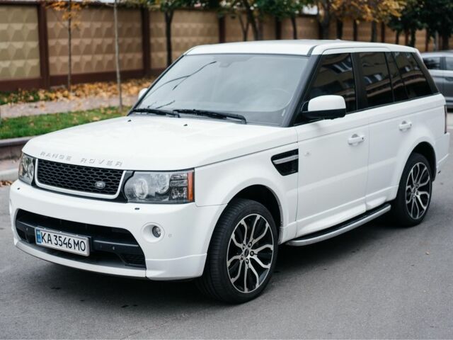 Белый Ленд Ровер Рендж Ровер Спорт, объемом двигателя 5 л и пробегом 149 тыс. км за 15500 $, фото 1 на Automoto.ua