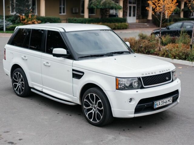 Білий Ленд Ровер Range Rover Sport, об'ємом двигуна 5 л та пробігом 147 тис. км за 15100 $, фото 1 на Automoto.ua