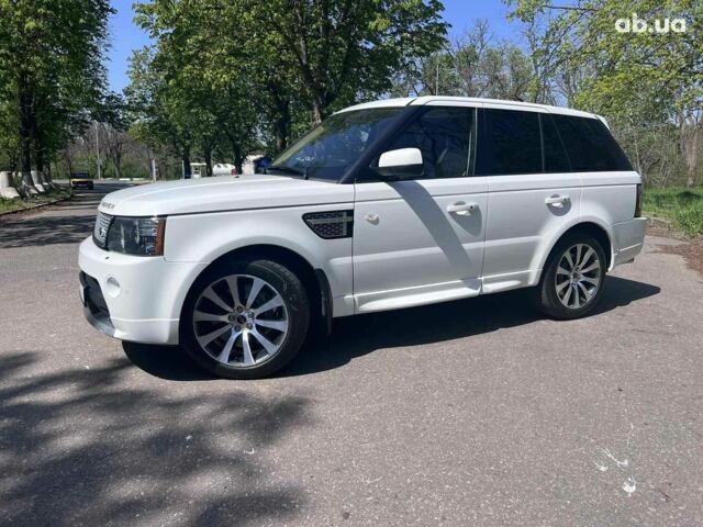 Білий Ленд Ровер Range Rover Sport, об'ємом двигуна 5 л та пробігом 120 тис. км за 20950 $, фото 1 на Automoto.ua