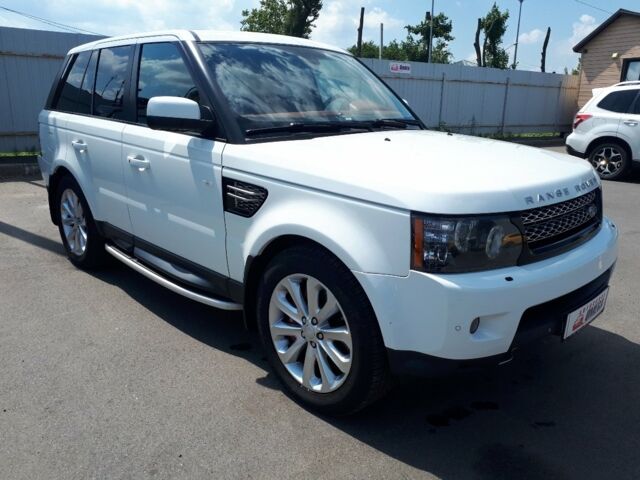 Білий Ленд Ровер Range Rover Sport, об'ємом двигуна 5 л та пробігом 137 тис. км за 23000 $, фото 1 на Automoto.ua