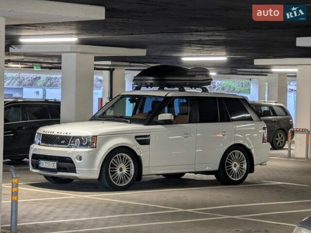 Белый Ленд Ровер Рендж Ровер Спорт, объемом двигателя 5 л и пробегом 49 тыс. км за 27777 $, фото 1 на Automoto.ua