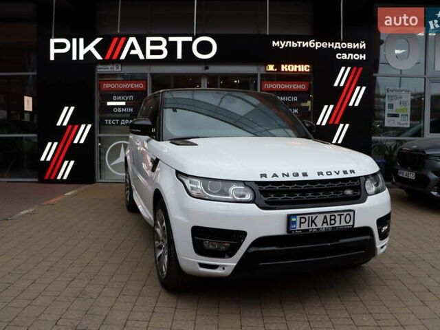 Білий Ленд Ровер Range Rover Sport, об'ємом двигуна 5 л та пробігом 123 тис. км за 29900 $, фото 1 на Automoto.ua