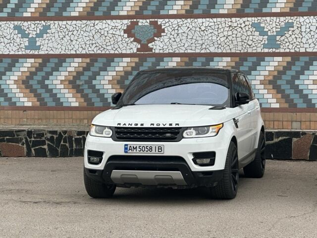 Білий Ленд Ровер Range Rover Sport, об'ємом двигуна 3 л та пробігом 161 тис. км за 21425 $, фото 1 на Automoto.ua