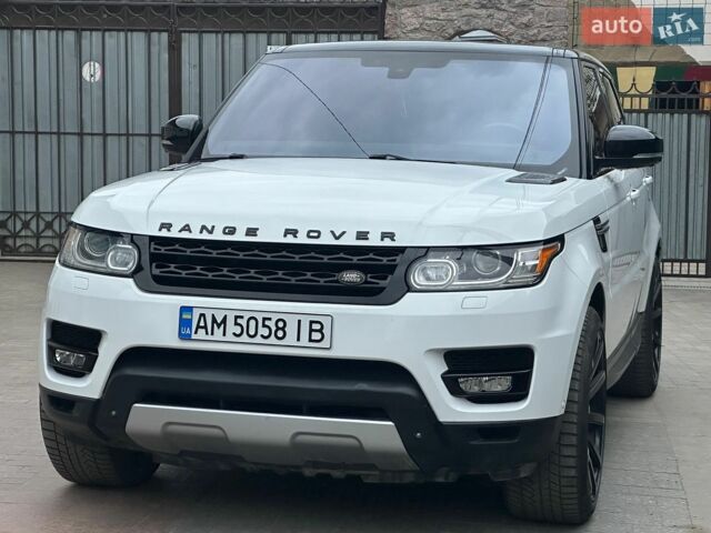 Белый Ленд Ровер Рендж Ровер Спорт, объемом двигателя 3 л и пробегом 161 тыс. км за 22000 $, фото 1 на Automoto.ua