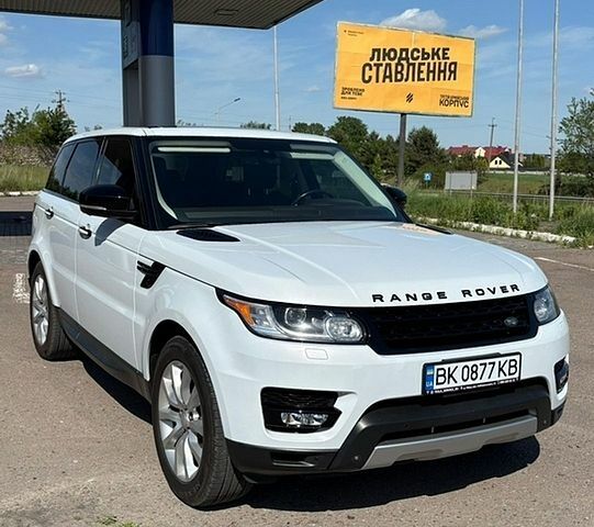Белый Ленд Ровер Рендж Ровер Спорт, объемом двигателя 3 л и пробегом 215 тыс. км за 22800 $, фото 1 на Automoto.ua