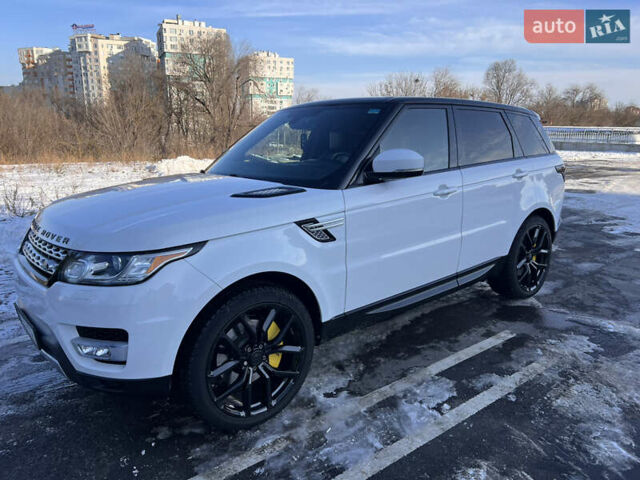 Белый Ленд Ровер Рендж Ровер Спорт, объемом двигателя 3 л и пробегом 186 тыс. км за 25500 $, фото 1 на Automoto.ua