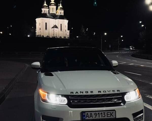 Белый Ленд Ровер Рендж Ровер Спорт, объемом двигателя 2.99 л и пробегом 162 тыс. км за 32000 $, фото 1 на Automoto.ua