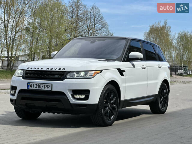 Белый Ленд Ровер Рендж Ровер Спорт, объемом двигателя 3 л и пробегом 196 тыс. км за 23500 $, фото 1 на Automoto.ua