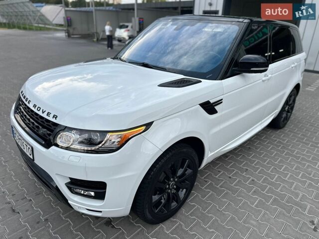 Белый Ленд Ровер Рендж Ровер Спорт, объемом двигателя 3 л и пробегом 136 тыс. км за 26500 $, фото 1 на Automoto.ua