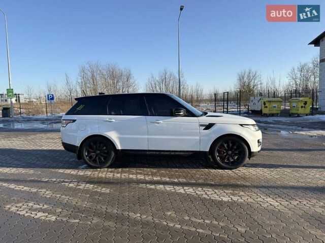 Белый Ленд Ровер Рендж Ровер Спорт, объемом двигателя 2.99 л и пробегом 130 тыс. км за 44000 $, фото 1 на Automoto.ua