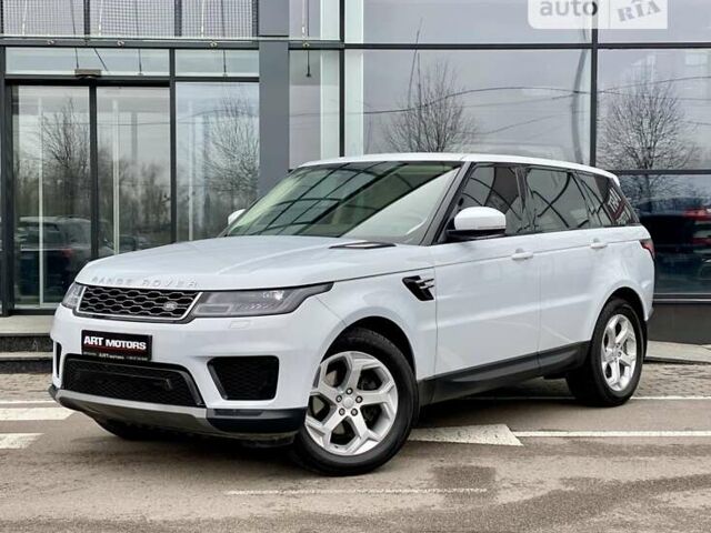 Білий Ленд Ровер Range Rover Sport, об'ємом двигуна 2 л та пробігом 96 тис. км за 43999 $, фото 1 на Automoto.ua