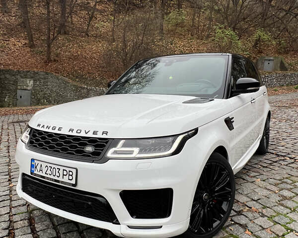 Белый Ленд Ровер Рендж Ровер Спорт, объемом двигателя 5 л и пробегом 100 тыс. км за 62990 $, фото 1 на Automoto.ua