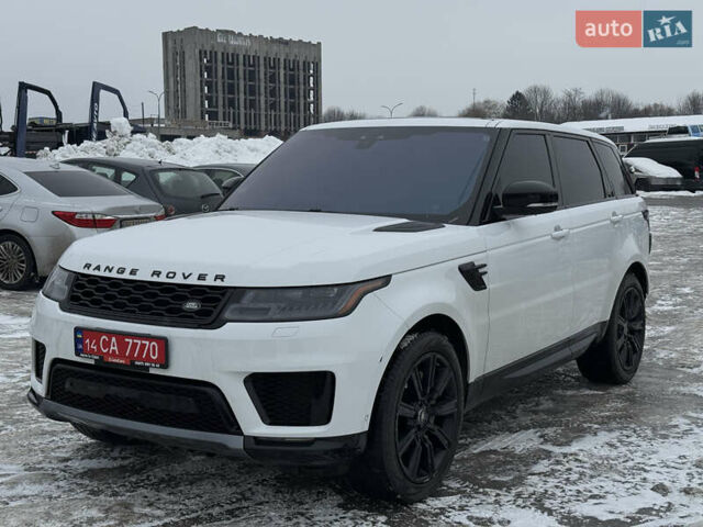 Белый Ленд Ровер Рендж Ровер Спорт, объемом двигателя 3 л и пробегом 116 тыс. км за 37300 $, фото 1 на Automoto.ua