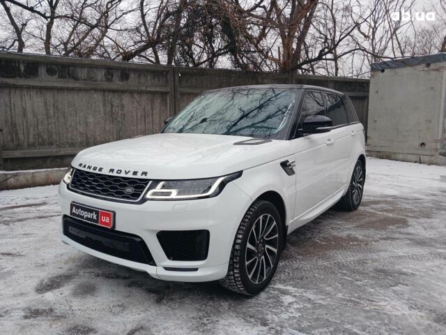 Білий Ленд Ровер Range Rover Sport, об'ємом двигуна 3 л та пробігом 63 тис. км за 61490 $, фото 1 на Automoto.ua