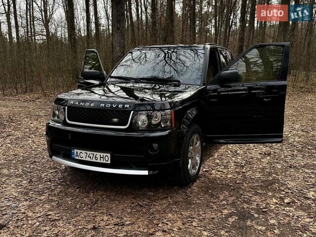 Черный Ленд Ровер Рендж Ровер Спорт, объемом двигателя 2.72 л и пробегом 395 тыс. км за 9000 $, фото 1 на Automoto.ua