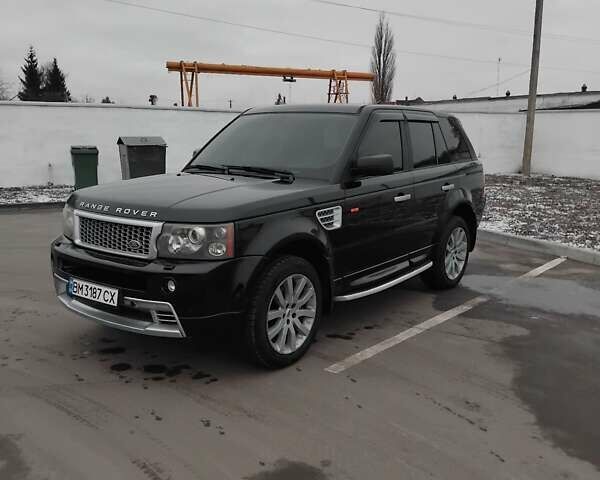 Черный Ленд Ровер Рендж Ровер Спорт, объемом двигателя 4.2 л и пробегом 320 тыс. км за 9000 $, фото 1 на Automoto.ua
