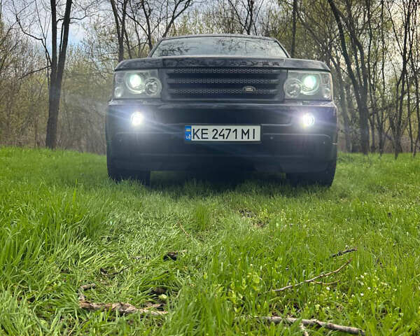 Черный Ленд Ровер Рендж Ровер Спорт, объемом двигателя 4.39 л и пробегом 290 тыс. км за 12000 $, фото 1 на Automoto.ua