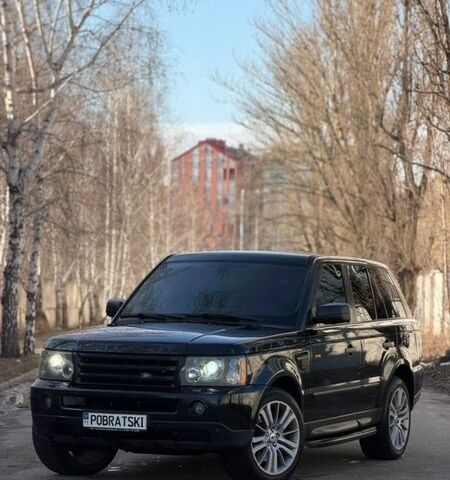 Черный Ленд Ровер Рендж Ровер Спорт, объемом двигателя 4.2 л и пробегом 295 тыс. км за 9500 $, фото 1 на Automoto.ua