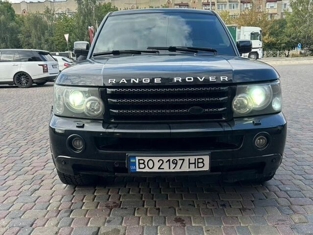 Чорний Ленд Ровер Range Rover Sport, об'ємом двигуна 2.7 л та пробігом 320 тис. км за 10777 $, фото 1 на Automoto.ua